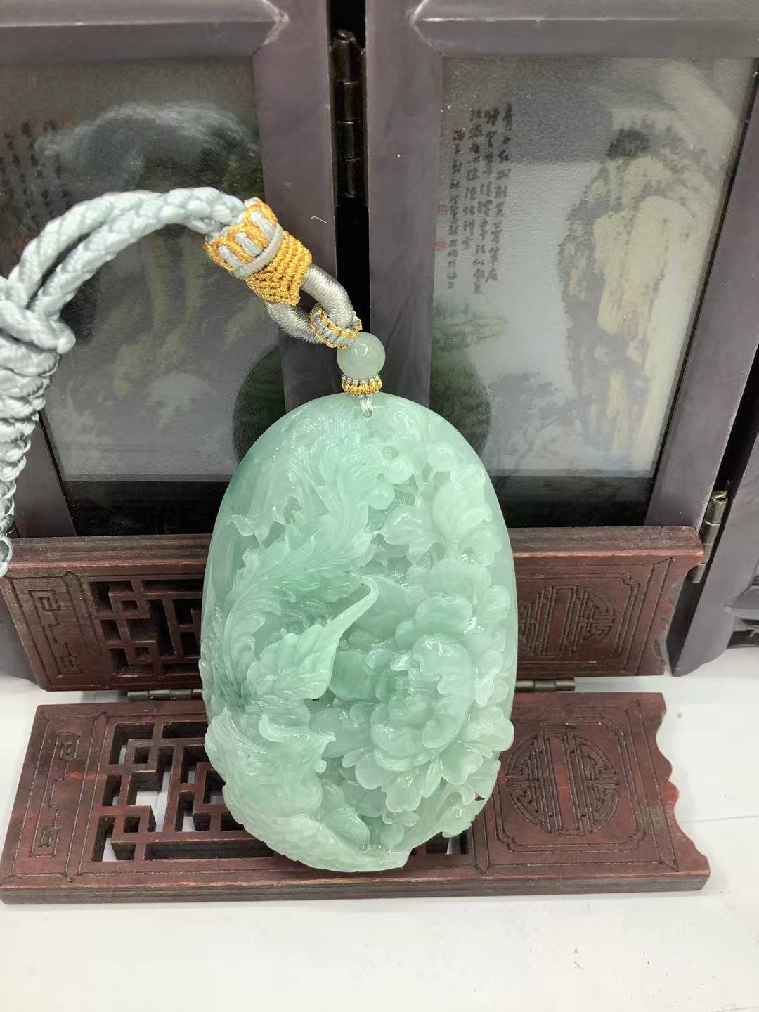 凤戏牡丹
