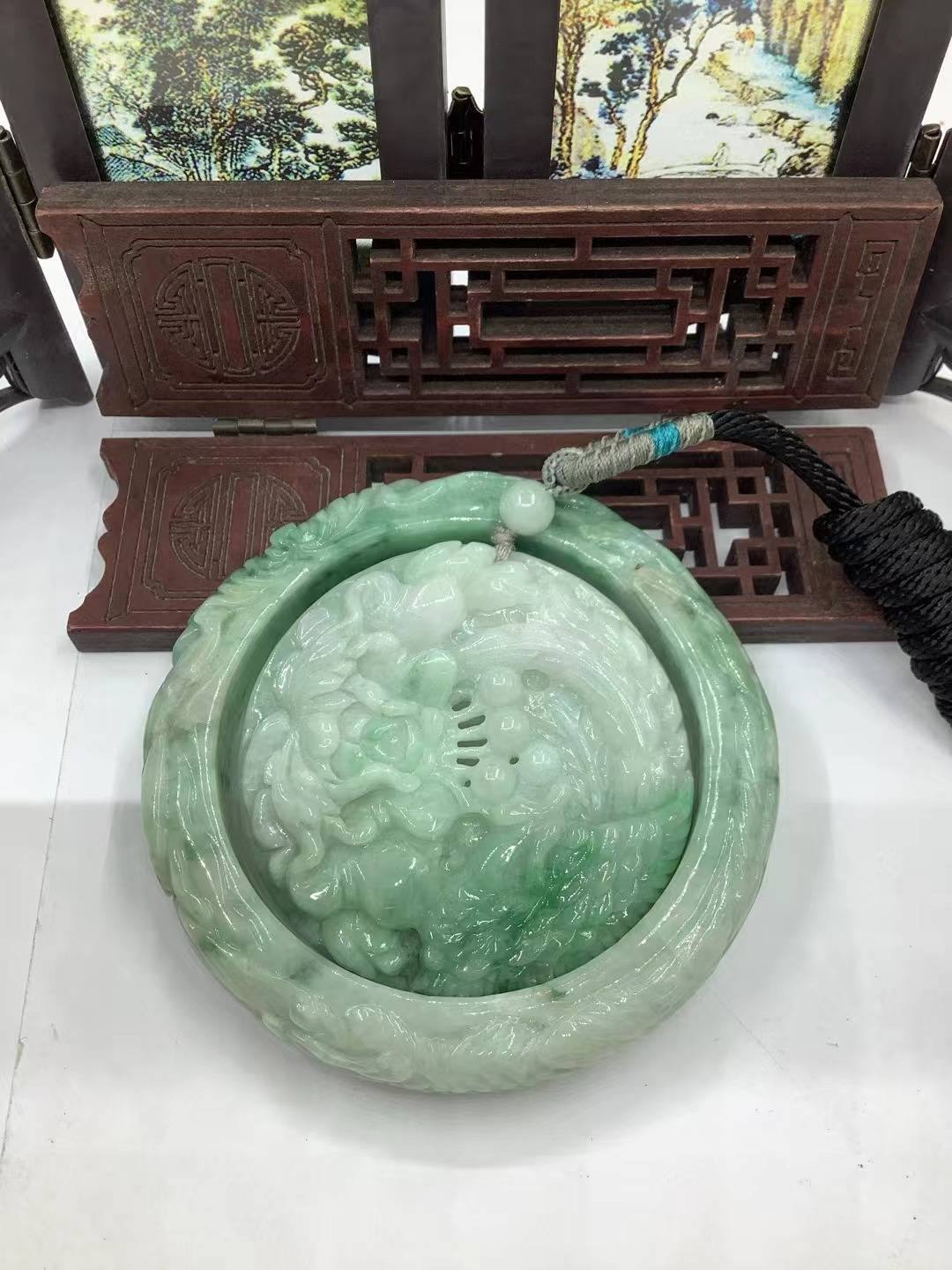 凤戏牡丹